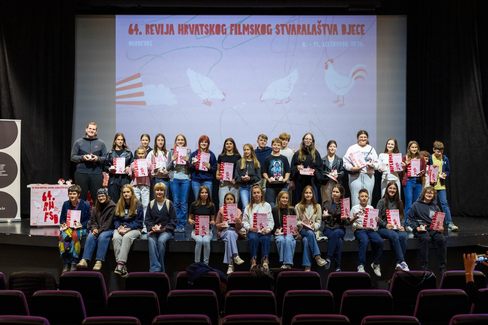 64. Revija hrvatskog filmskog stvaralaštva djece u Đurđevcu: Nagrade